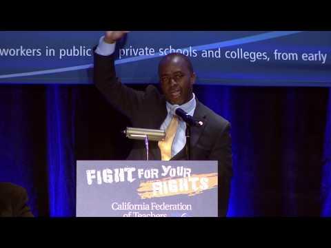 Assemblymember and candidate Tony Thurmond 