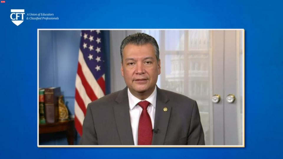 California Senator Alex Padilla