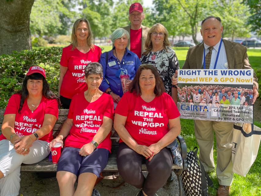 retirees fighting to end WEP/GPO