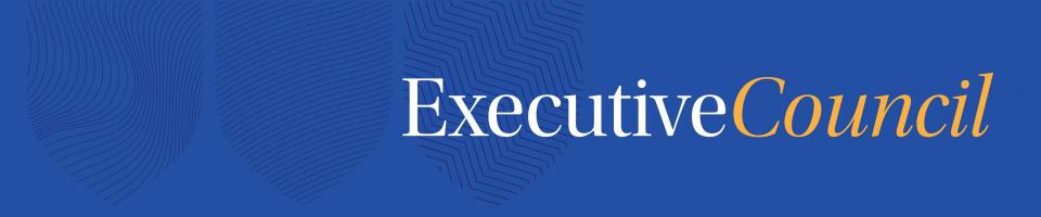 Executive Council banner