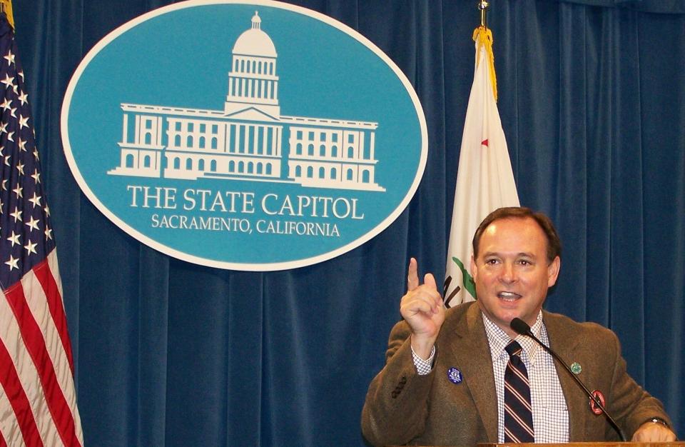 David Milroy at the State Capitol 