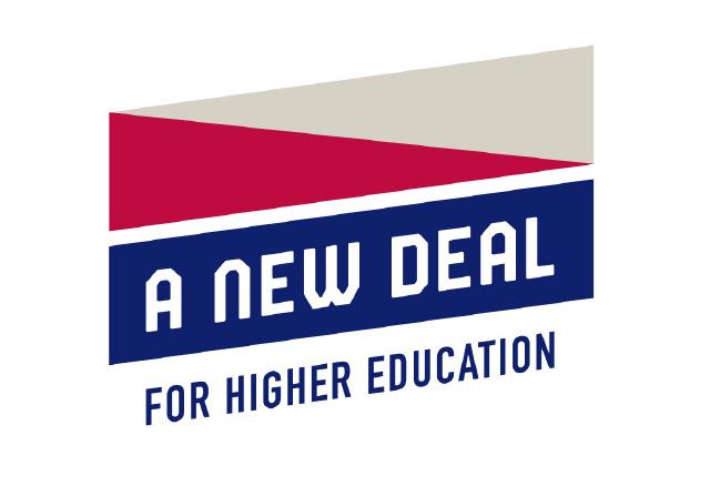 A New Deal for Higher Education logo