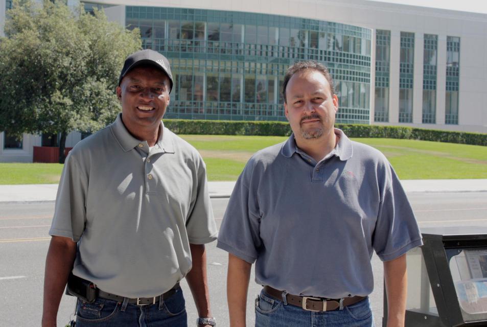 Pasadena's Gary Potts and Julio Huerta