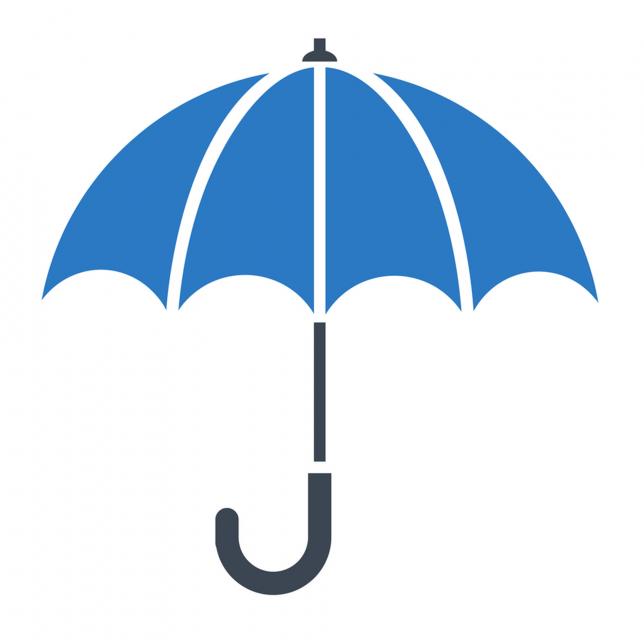 umbrella signifying protection
