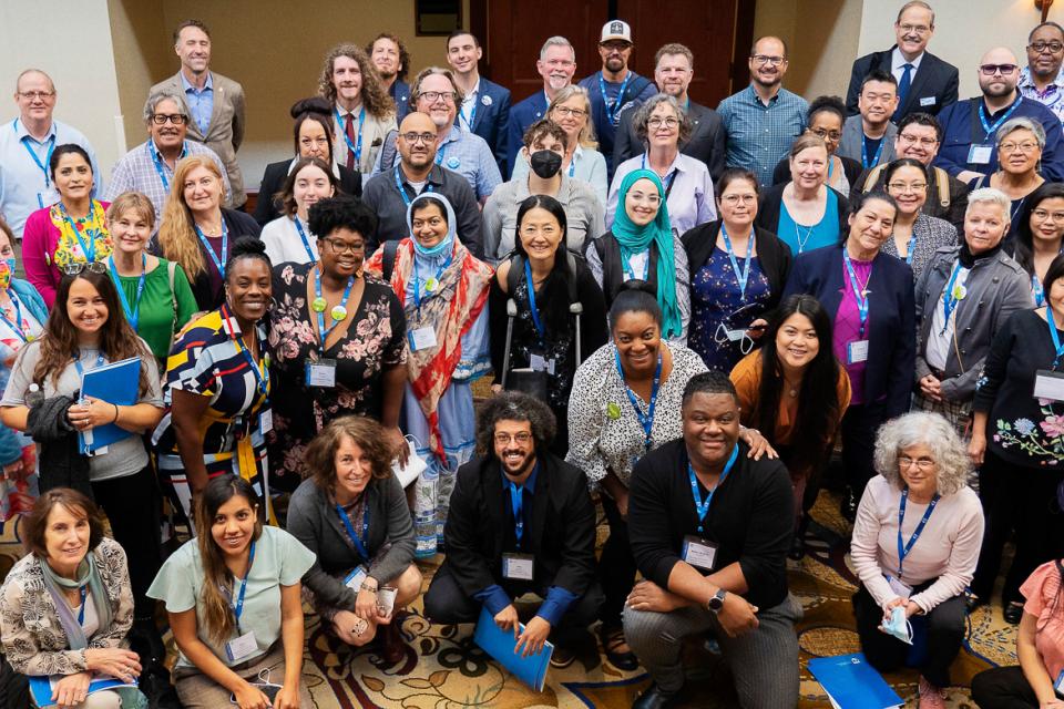 conference group shot