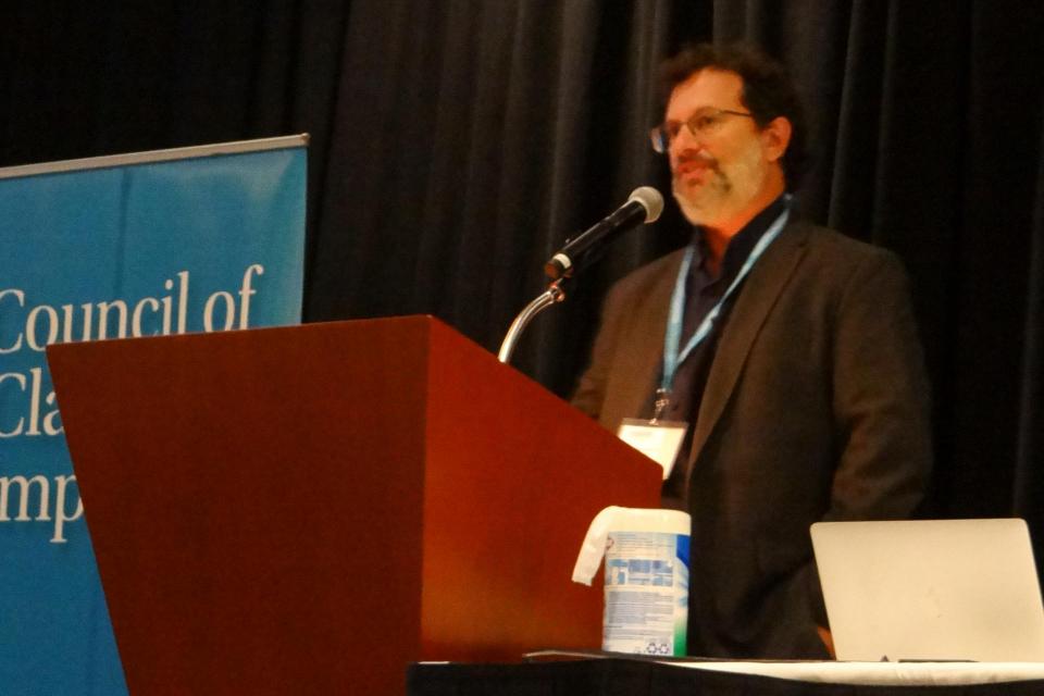 Dan Golodner, AFT archivist and historian | Photo by Tina Solórzano Fletcher
