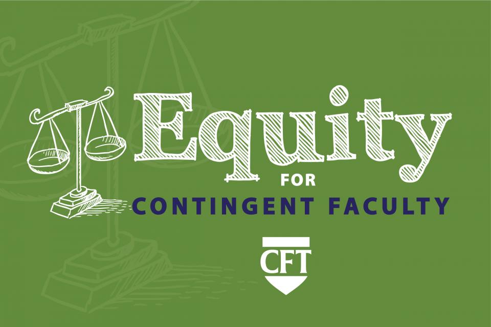 Equity for Contingent Faculty graphic