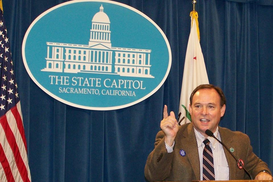 David Milroy at the State Capitol 