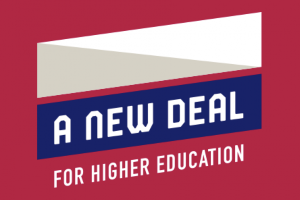 A New Deal for Higher Education