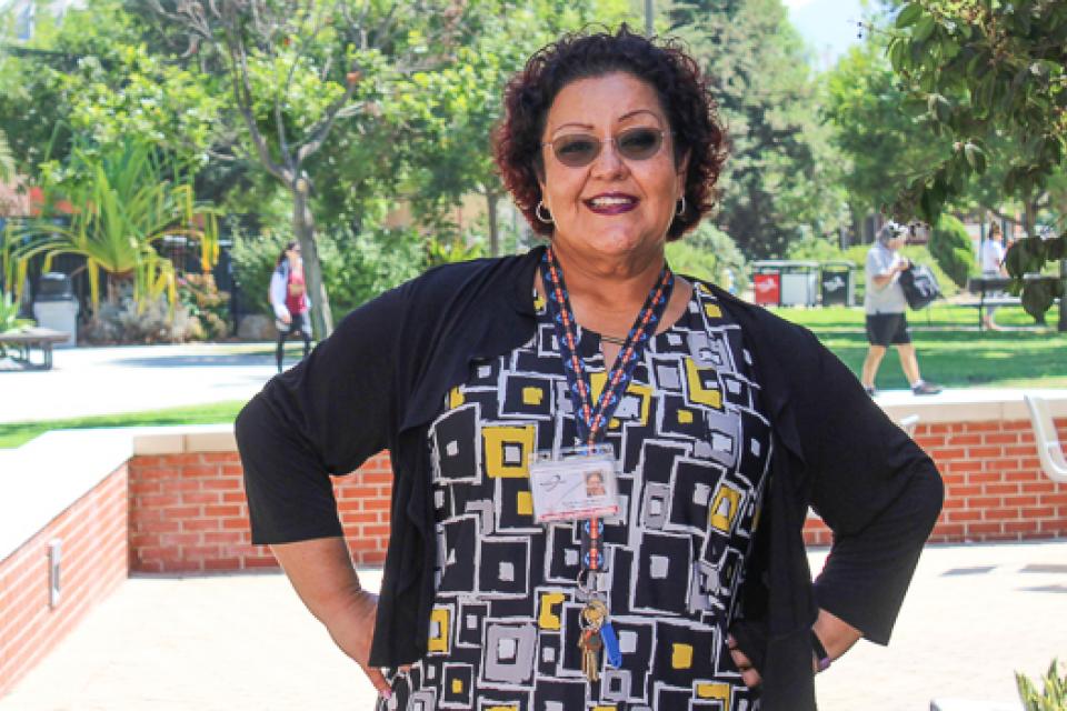 Theresa Alvarado Quainoo, an academic department assistant and member of the Palomar Council of Classified Employees, has committed to working with her colleagues to strengthen the union as the attacks come.