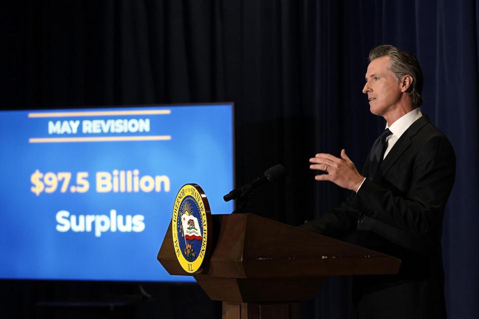 Governor Newsom announcing May Revision
