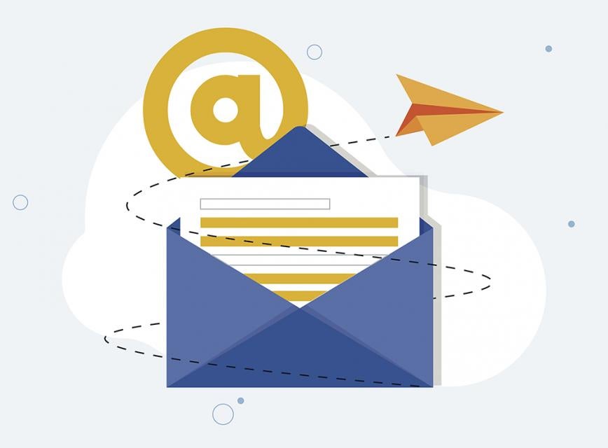 send letter graphic